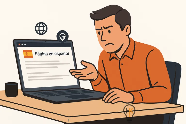 “When your website thinks it knows you…” Ever opened a site abroad only to find it shouting at you in a language you can barely read? That’s not smart localisation. That’s arrogance in code. Let visitors pick their own language. Your website shouldn’t decide who they are just because of their IP. #RtheCompany #BusinessWebhosting #Domainnames #Webdesign #WebsiteTips #B2BMarketing